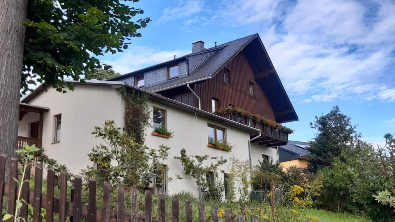 Villa Ferienhaus Andrea Höcherl Wolkenstein Exterior foto